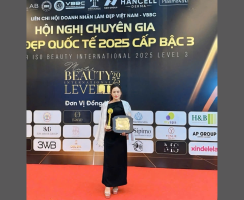  Hội nghị Chuyên gia ISO Làm đẹp Quốc tế 2025 cấp bậc III (Master ISO Beauty International 2025 - Level 3) 